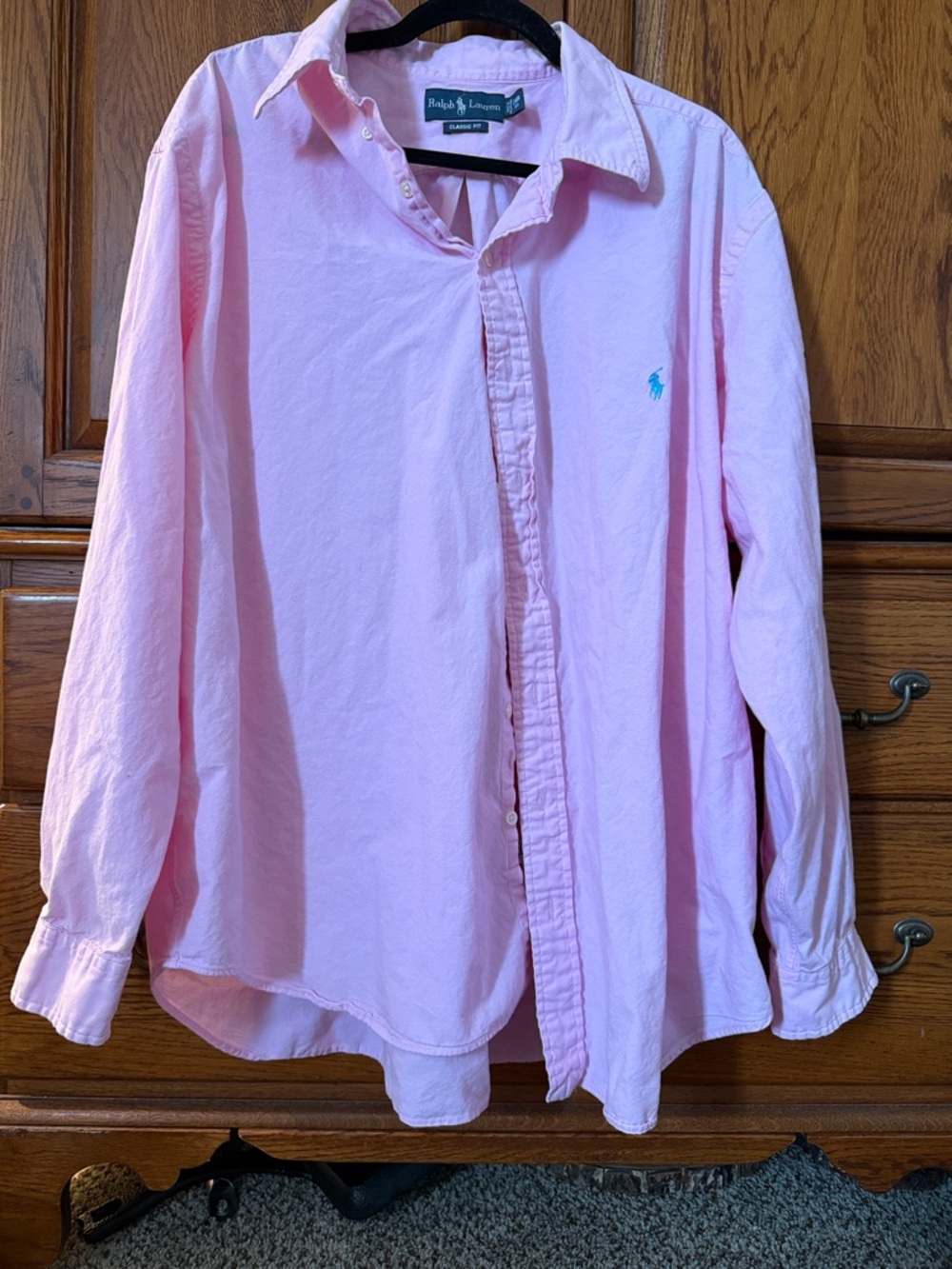 Light pink Ralph Lauren button down 2XB